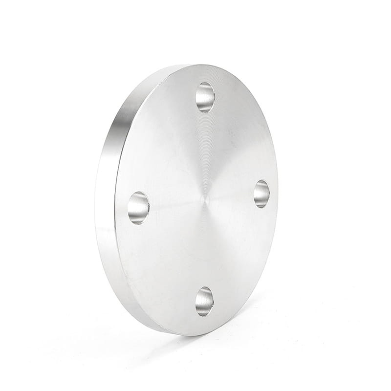 Acessórios de flange cegos de tubo de aço inoxidável usados ​​para isolar um tubo