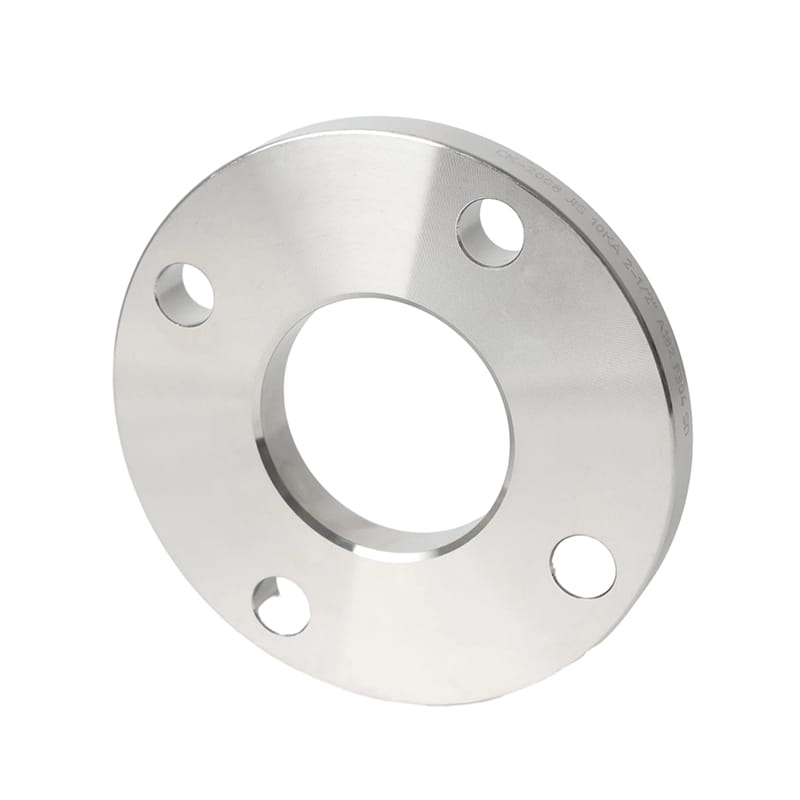 Flange de placa de aço carbono com orifícios para o parafusos ao redor