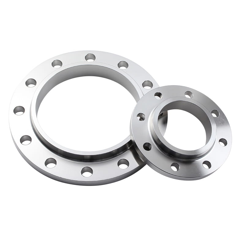 Aço inoxidável 304 deslizamento forjado no flange com um hub reforçado na base