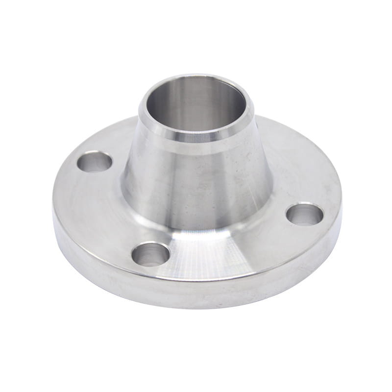 Flange do pescoço de solda de conexão sem vazamento usado para tubos de alta pressão