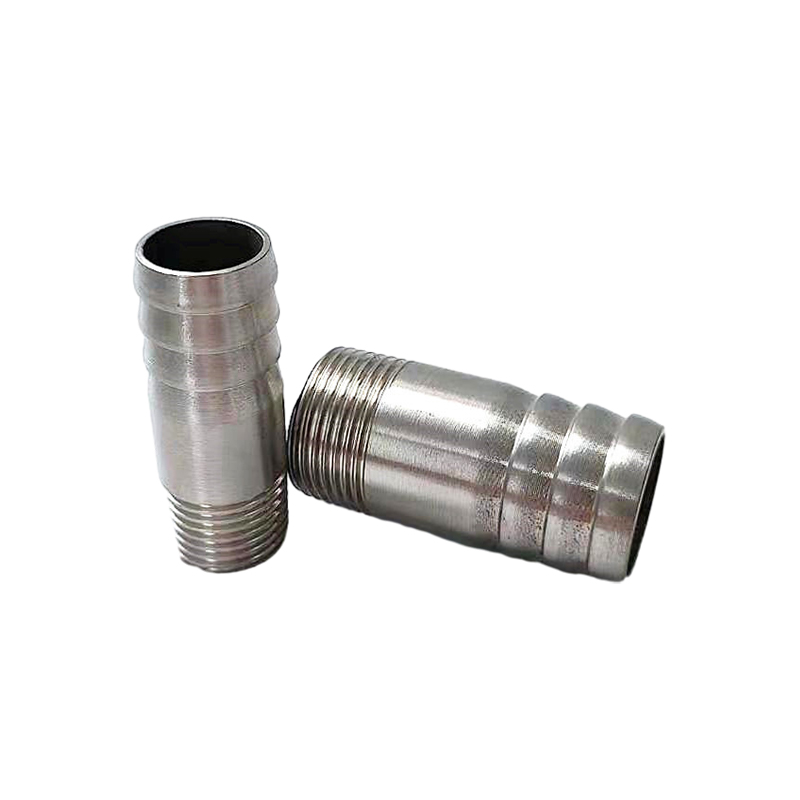 Mangueira Double Connector Fitting 316 Estilo de encaixe direto de aço inoxidável