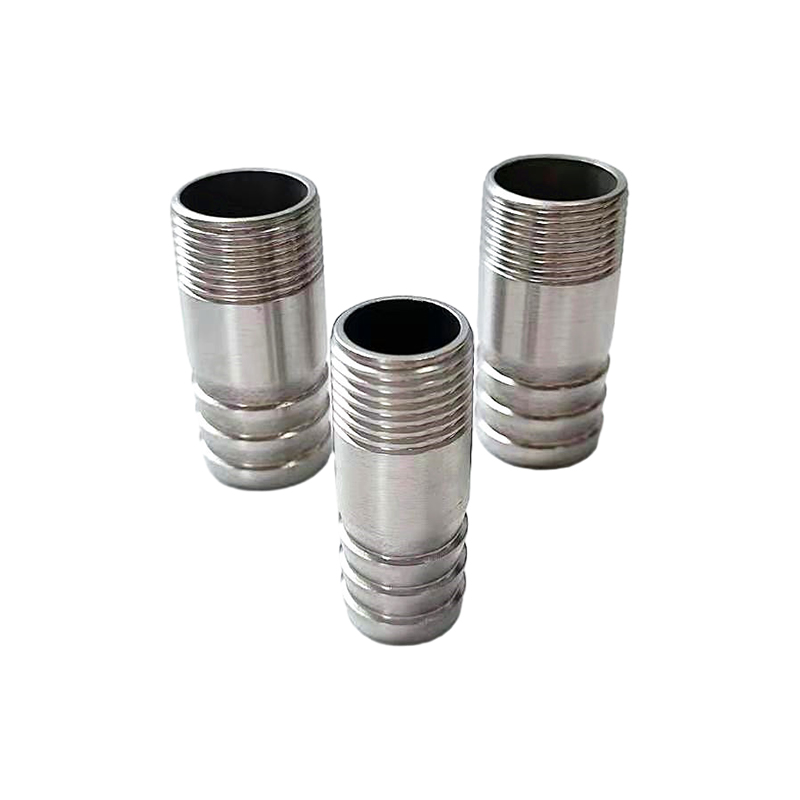 Mangueira Double Connector Fitting 316 Estilo de encaixe direto de aço inoxidável
