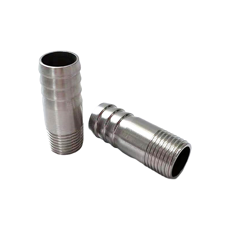 Mangueira Double Connector Fitting 316 Estilo de encaixe direto de aço inoxidável