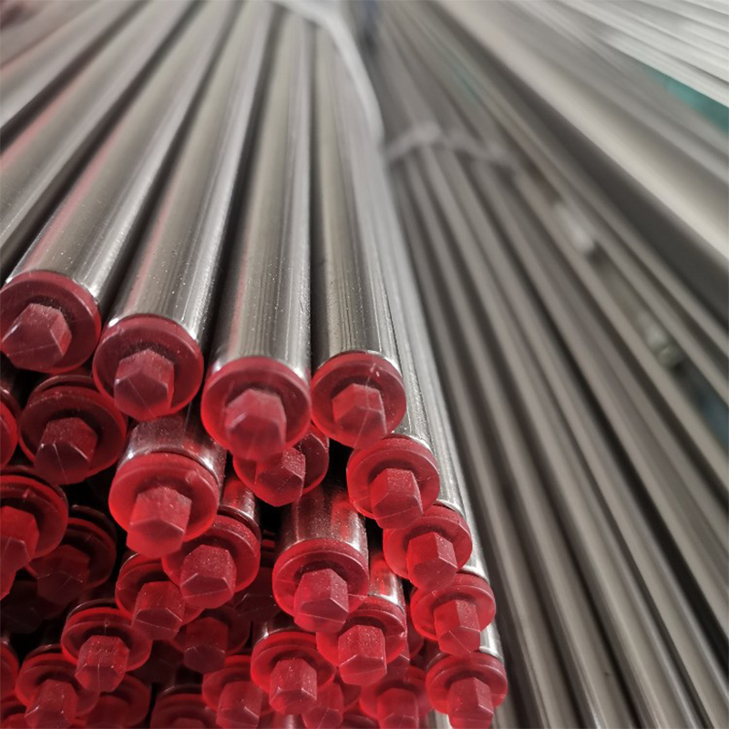 Acabamento rolando 316 tubo de aço de aço inoxidável sanitário e não bactérias não raças