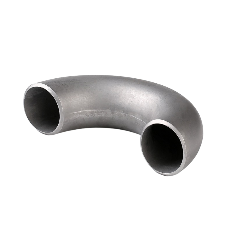 Cotovelo soldado em forma de U de 180 ° de comprimento 304 acessórios de tubo de encanamento em aço inoxidável