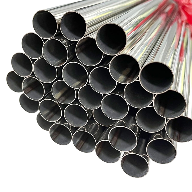 Tubos redondos de aço inoxidável ornamental de parede fina de parede fina 316 de grau