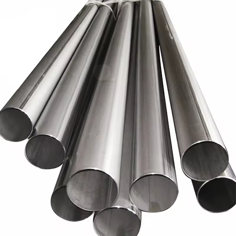 Tubos redondos de aço inoxidável ornamental de parede fina de parede fina 316 de grau