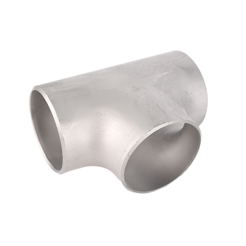 Butt Solding Aço inoxidável camisetas de tubo redonda Conector de tubo redondo